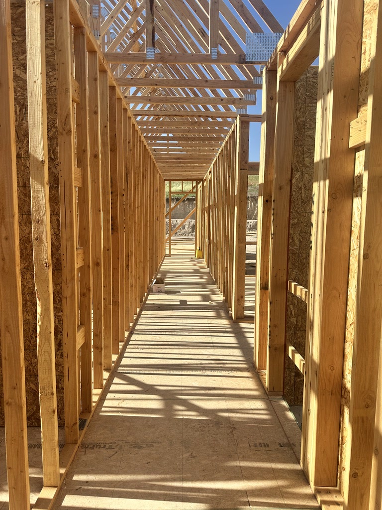 House 29 during construction