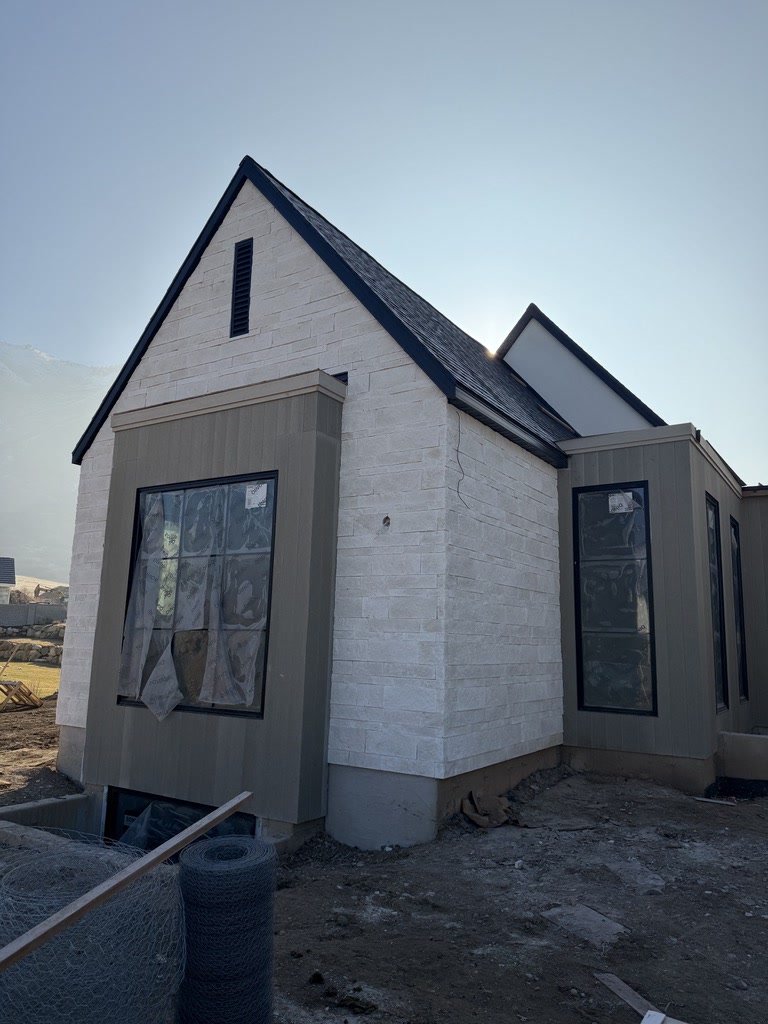 House 29 during construction