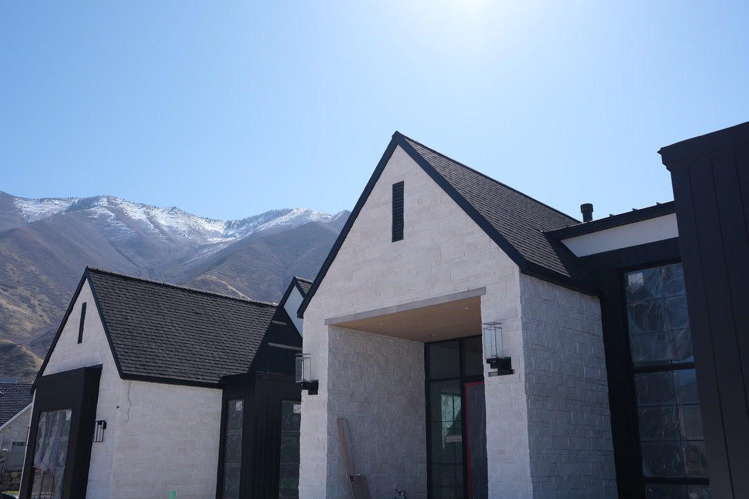 House 29 during construction
