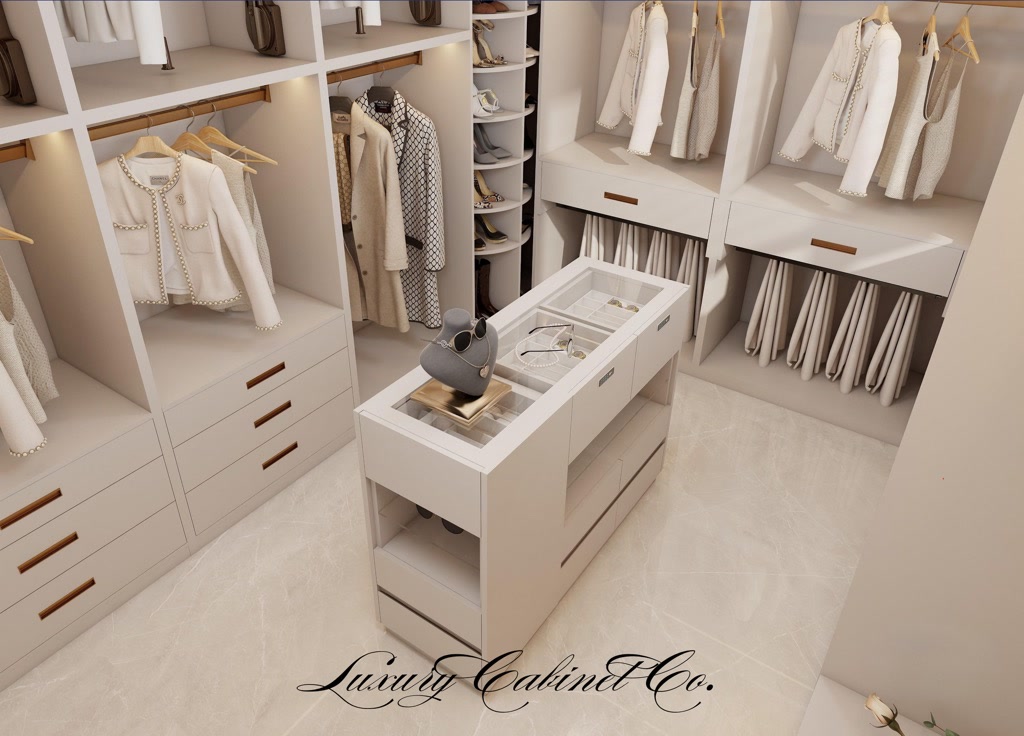 Her closet from above